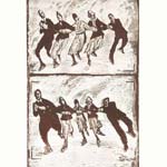 Les premiers patineurs