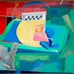 Nature morte au damier